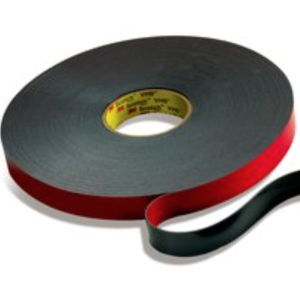 3M VHB Commercial Vehicle Tape CV62F, 97362, Gray, 3/4 In X 36 Yd, 62 Mil,  Film Liner, Case Of 12